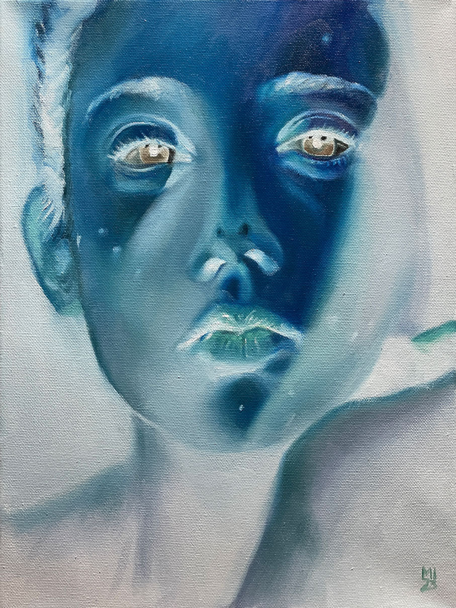 Invertierte Frau - Original