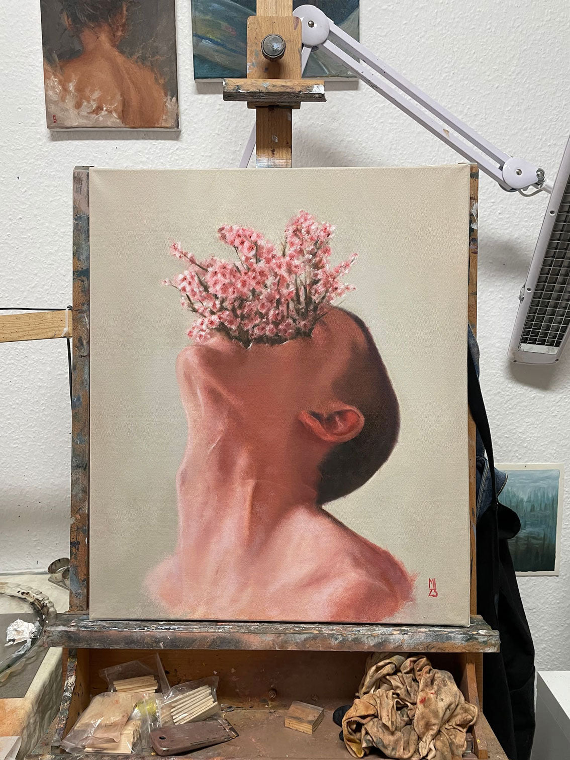 Blumenkopf - Original