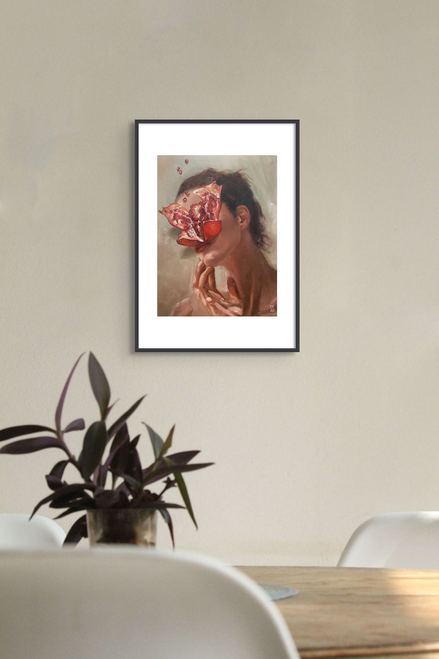 Granatapfel - Kunstdruck