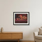 Freche Früchte — 50×40cm Black Frame