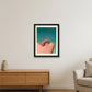 Mund mit Bison — 30×40cm Black Frame