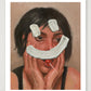 Frau mit Smiley — 40×50cm Print only