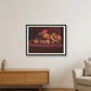 Freche Früchte — 80×60cm Black Frame