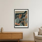Melke mit Kiste — 60×80cm Black Frame