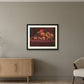 Freche Frchte — 50×40cm Black Frame