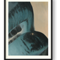 Lippen mit Lagerfeuer — framed
