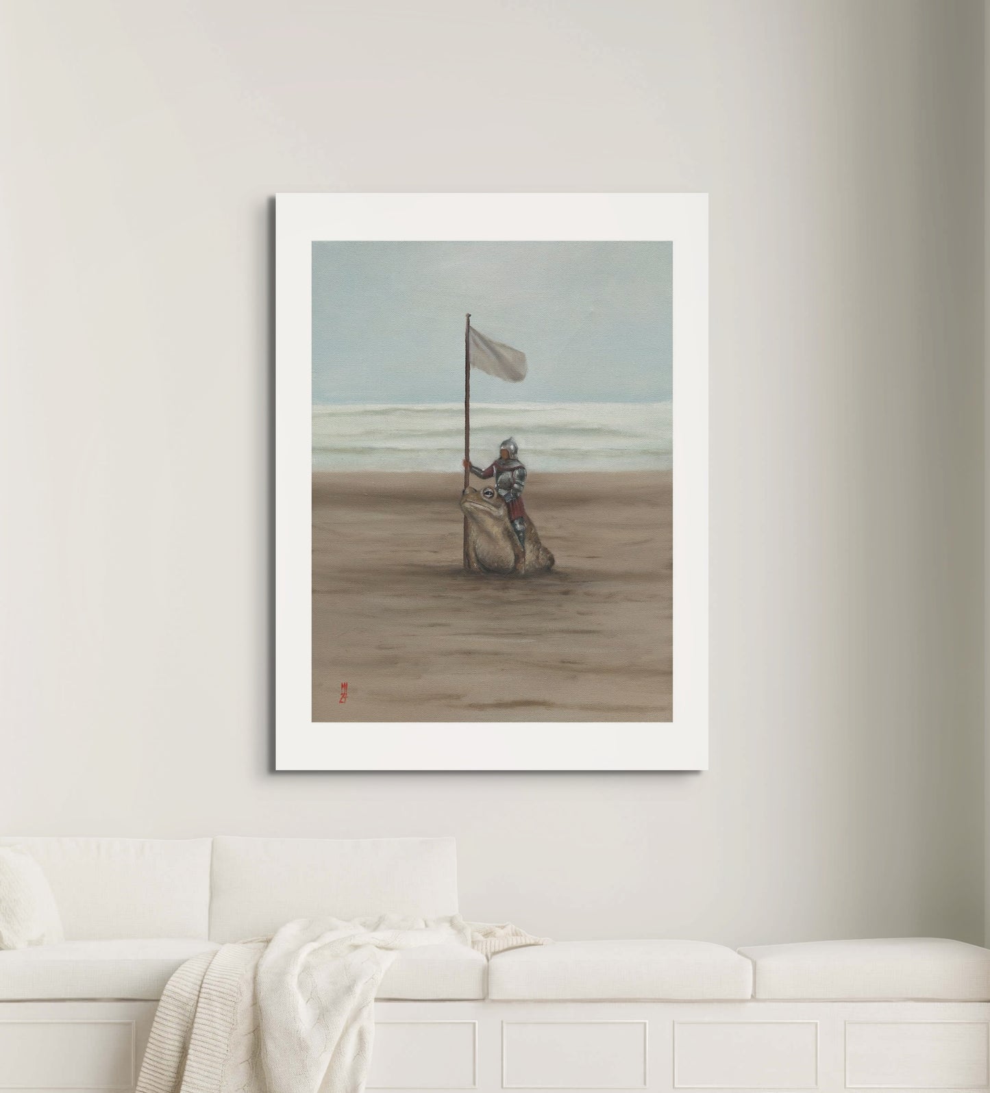 Frosch mit Ritter - Frog and Knight