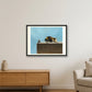 Der Hummelcowboy — 80×60cm Black Frame
