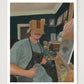 Melke mit Kiste — 60×80cm Print only