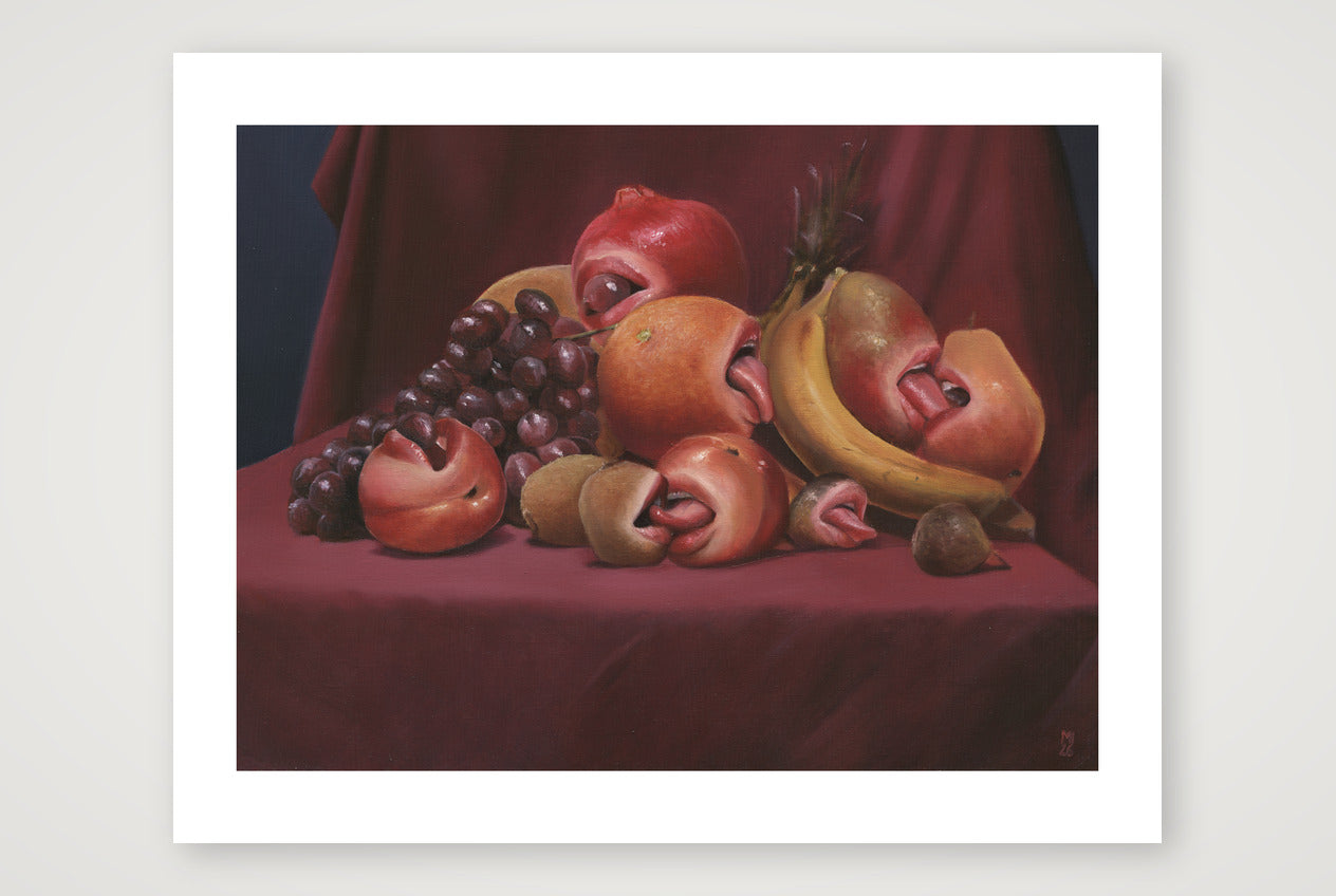Freche Früchte — 50×40cm Print only