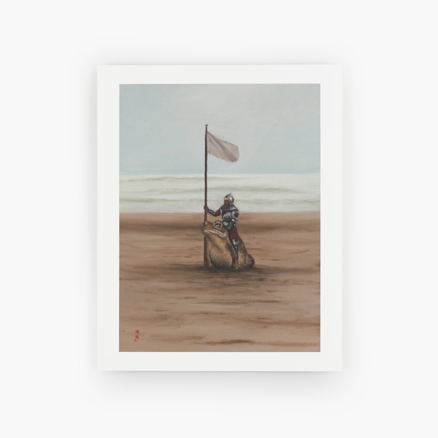 Frosch mit Ritter - Frog and Knight