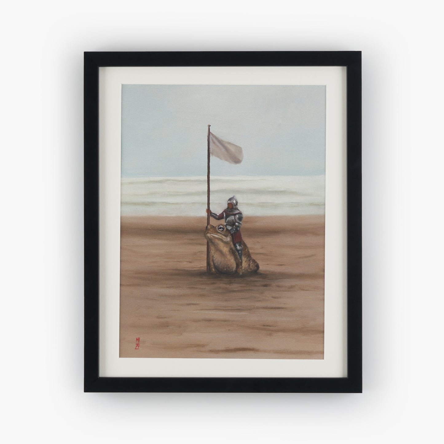 Frosch mit Ritter - Frog and Knight