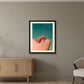 Mund mit Bison — 40×50cm Black Frame