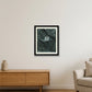 Müll mit Smiley — 28×35cm Black Frame