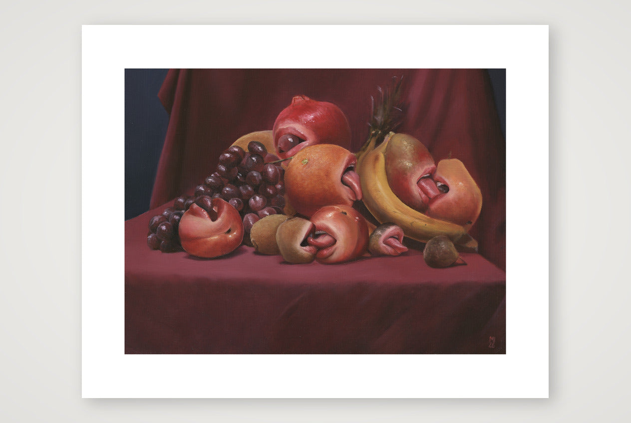 Freche Früchte — 35×28cm Print only