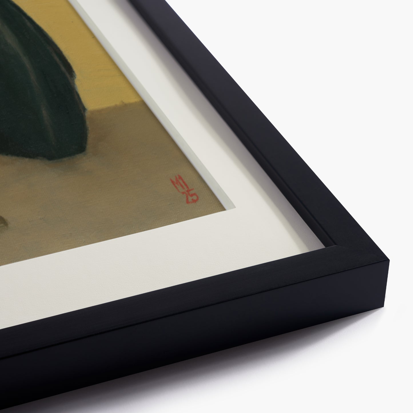 Frau ohne Goldfisch - Kunstdruck