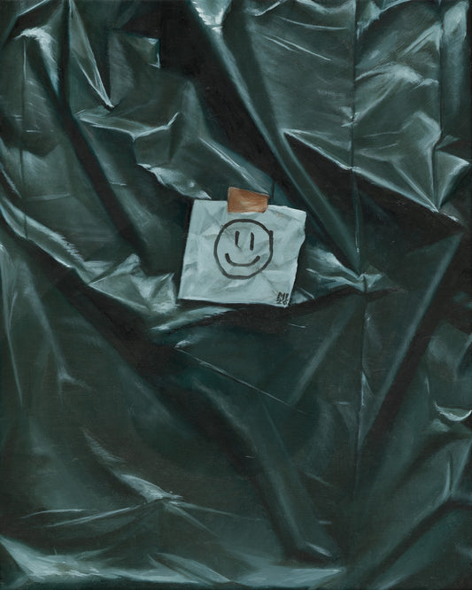Müll mit Smiley - Original