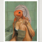Frau als Goldfisch — 60×80cm Print only