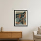 Melke mit Kiste — 40×50cm Black Frame