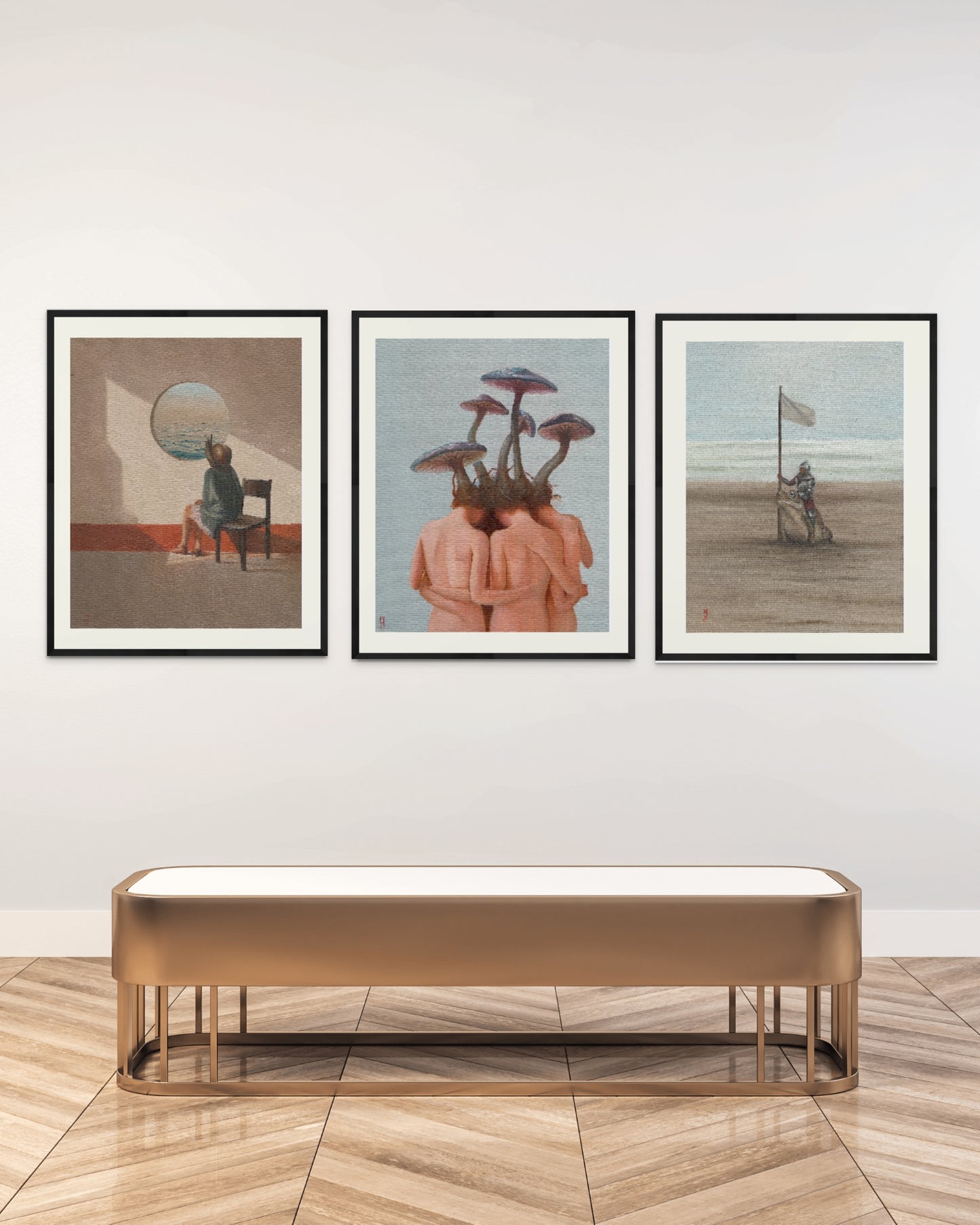 Frosch mit Ritter - Frog and Knight